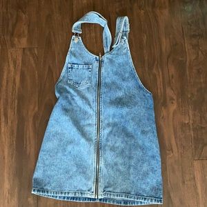 Pacsun overall denim dress